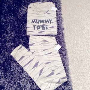 Mummy Maternity Halloween costume large size